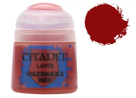 Citadel festék Layer: Wazdakka red 12 ml