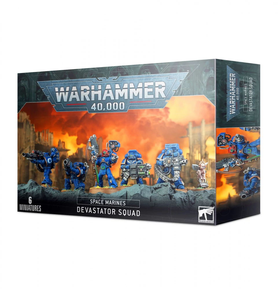 Space Marines Devastator squad minifigurák