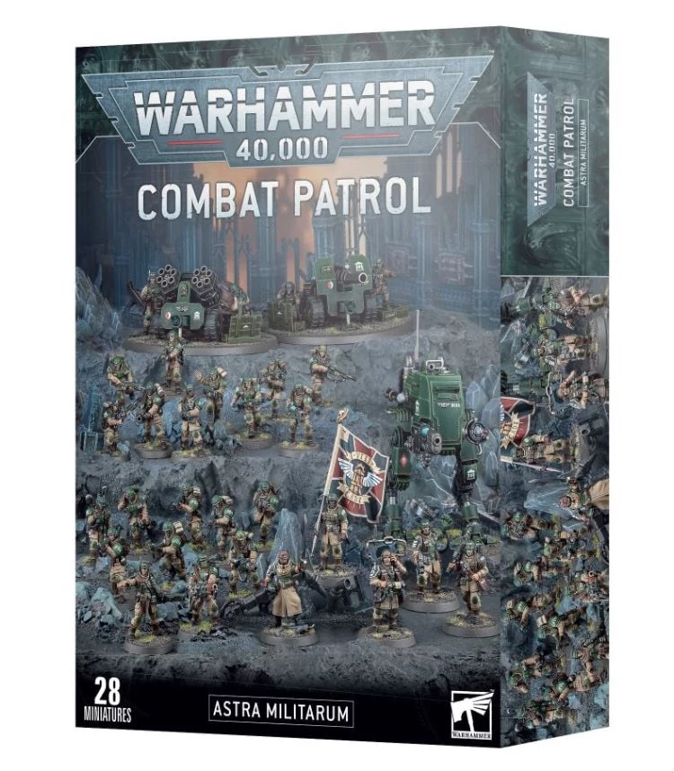 Warhammer 40000 Combat Patrol: Astra Militarum minifigurák