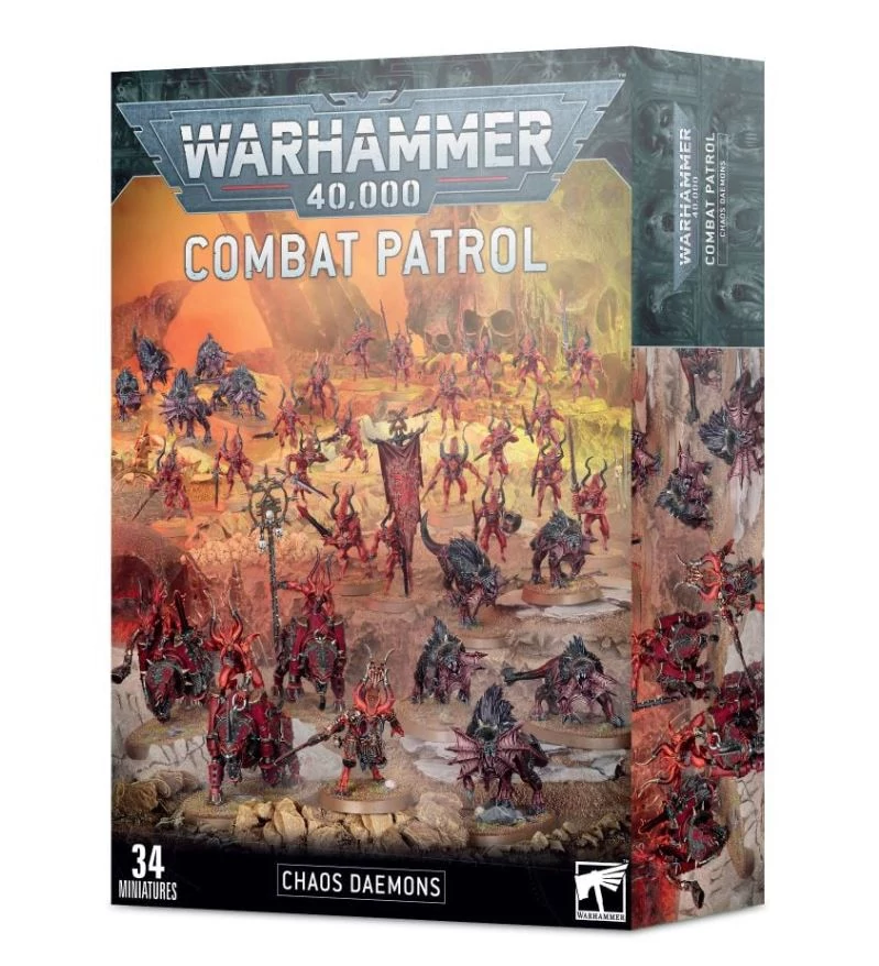 Warhammer 40000 Combat Patrol: Chaos Daemons minifigurák
