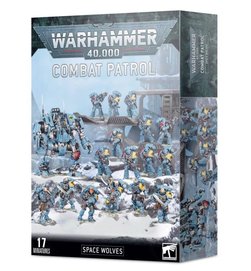 Warhammer 40000 Combat Patrol: Space Wolves minifigurák