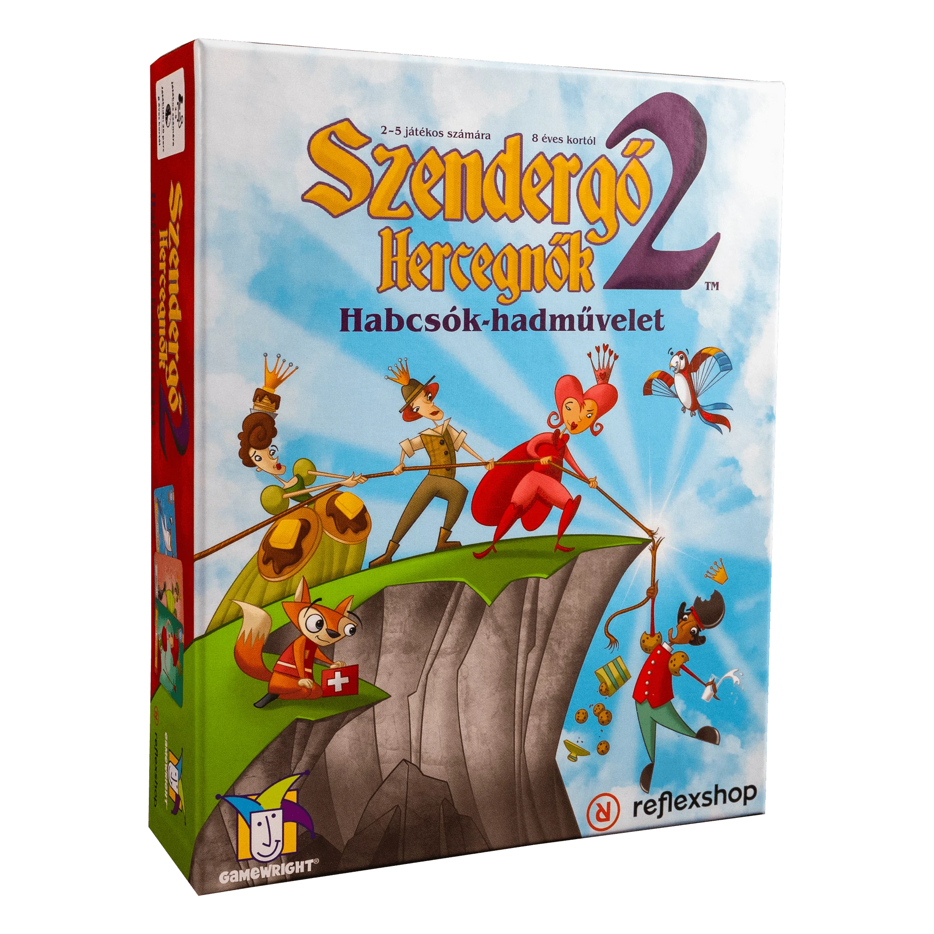 Szendergő hercegnők 2: Habcsók-hadművelet társasjáték