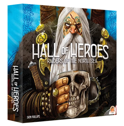 Raiders of North Sea társasjáték Hall of Heroes kiegészítő, angol nyelvű