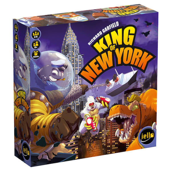 Iello King of New York társasjáték, angol nyelvű