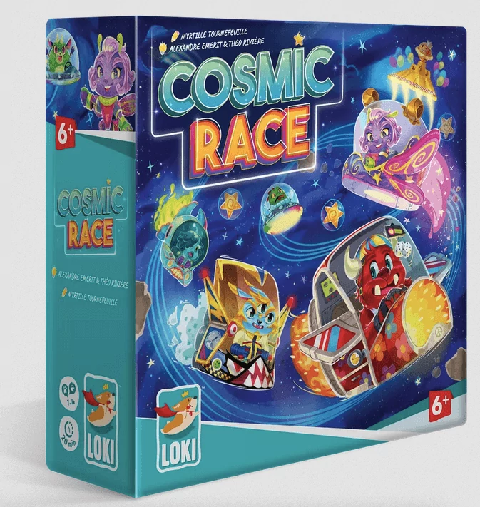 Cosmic Race társasjáték, angol nyelvű