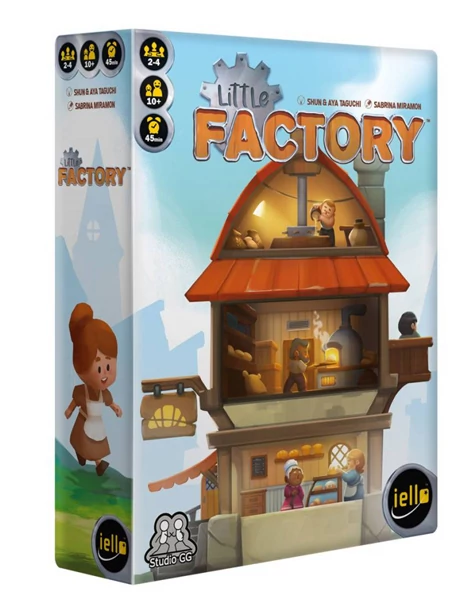 Little Factory angol nyelvű társasjáték