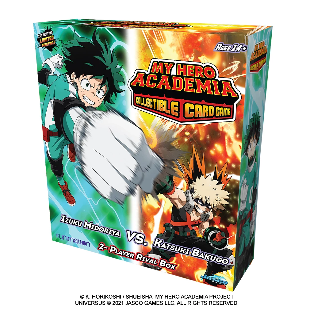 My Hero Academia Midoriya Vs. Bakugo Decks - angol nyelvű kártyajáték