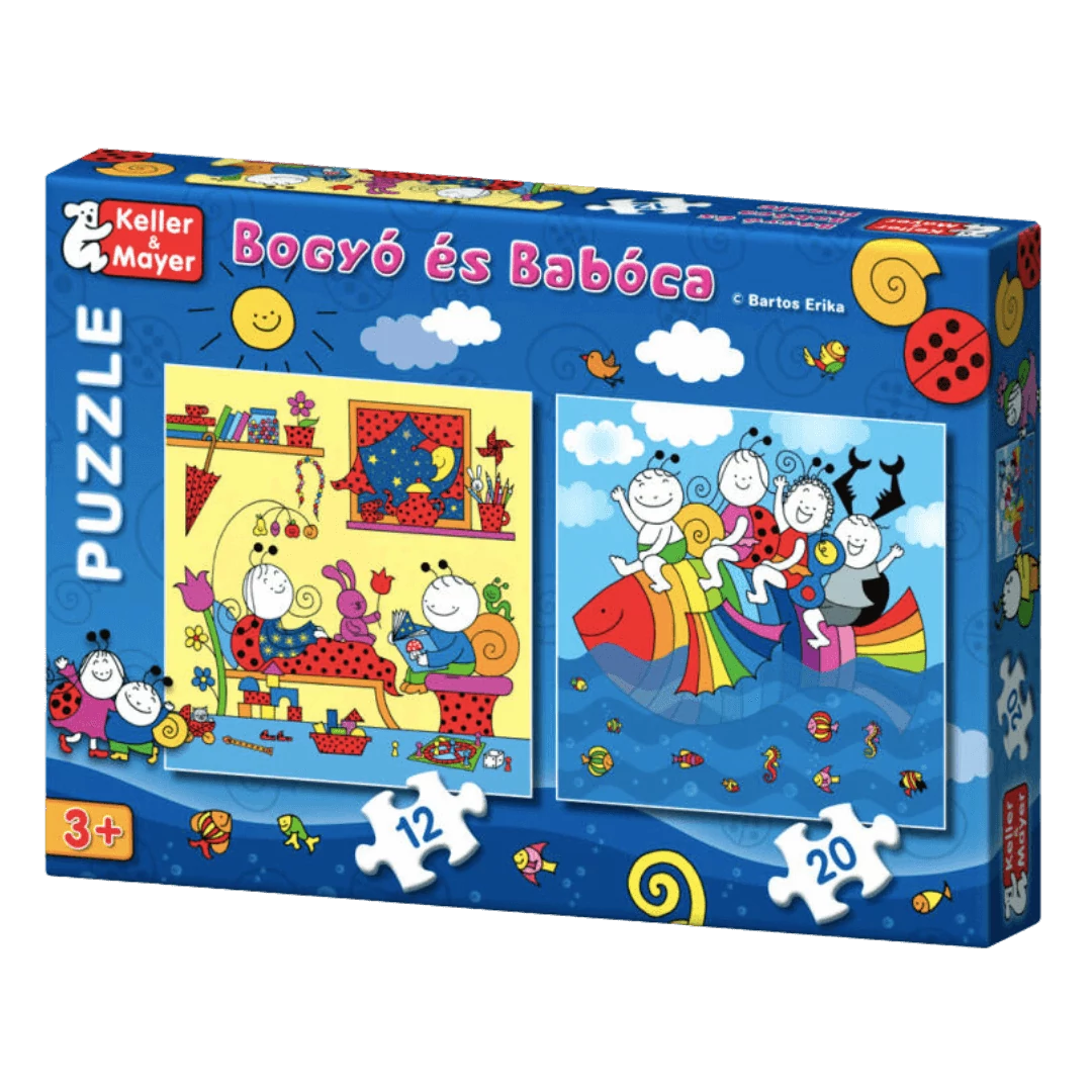 Bogyó és Babóca Puzzle Szivárványhal