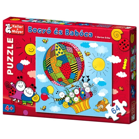 Bogyó és Babóca Puzzle Léghajó