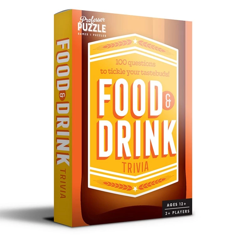 Food & Drink Trivia, angol nyelvű kívzjáték
