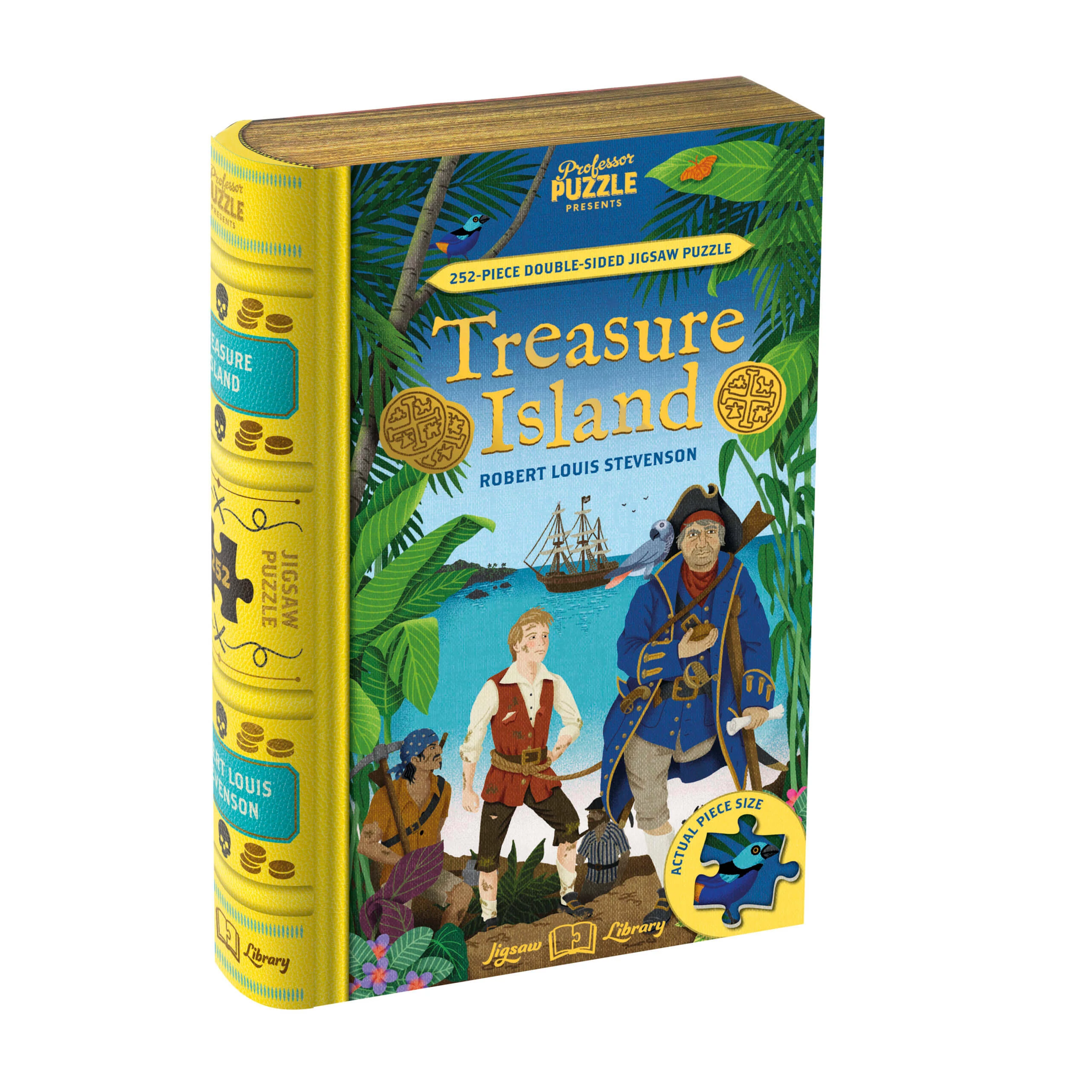 Jigsaw Library - A kincses sziget  puzzle