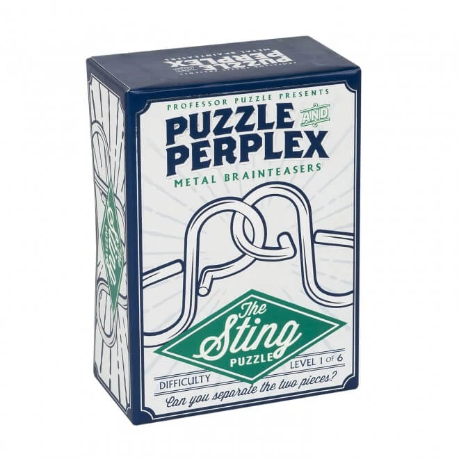 Professor Puzzle The Sting fém ördöglakat