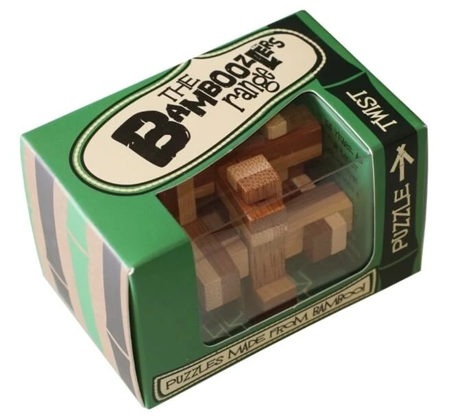 Twist mini Professor Puzzle bambusz ördöglakat
