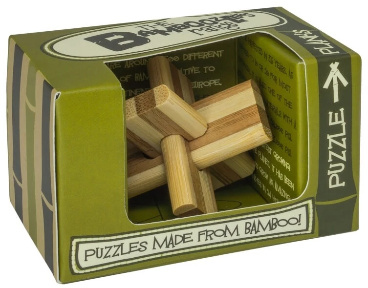 Planks mini Professor Puzzle bambusz ördöglakat