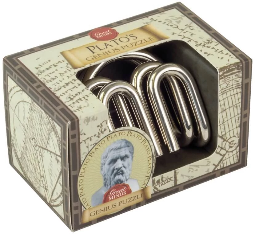 Nagy Elmék - Platón Géniusz Professor Puzzle mini ördöglakat