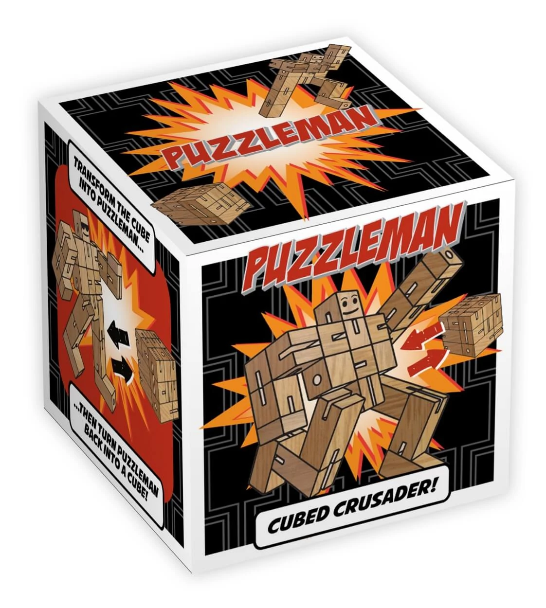 Puzzleman Professor Puzzle logikai játék, natúr