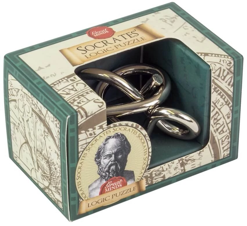 Nagy Elmék - Szókratész Logika Professor Puzzle mini ördöglakat