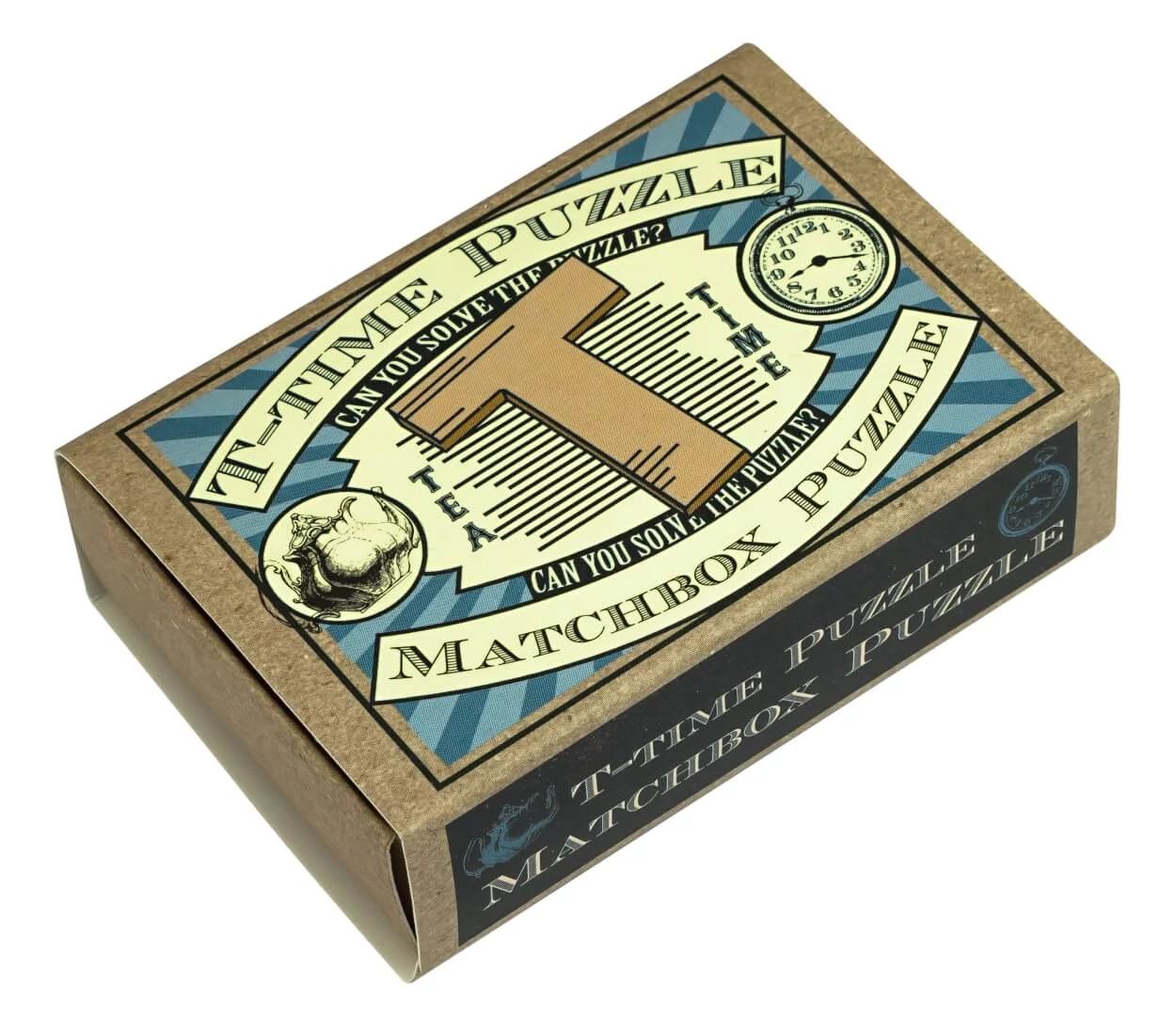 T-Time Puzzle Matchbox Professor Puzzle ördöglakat