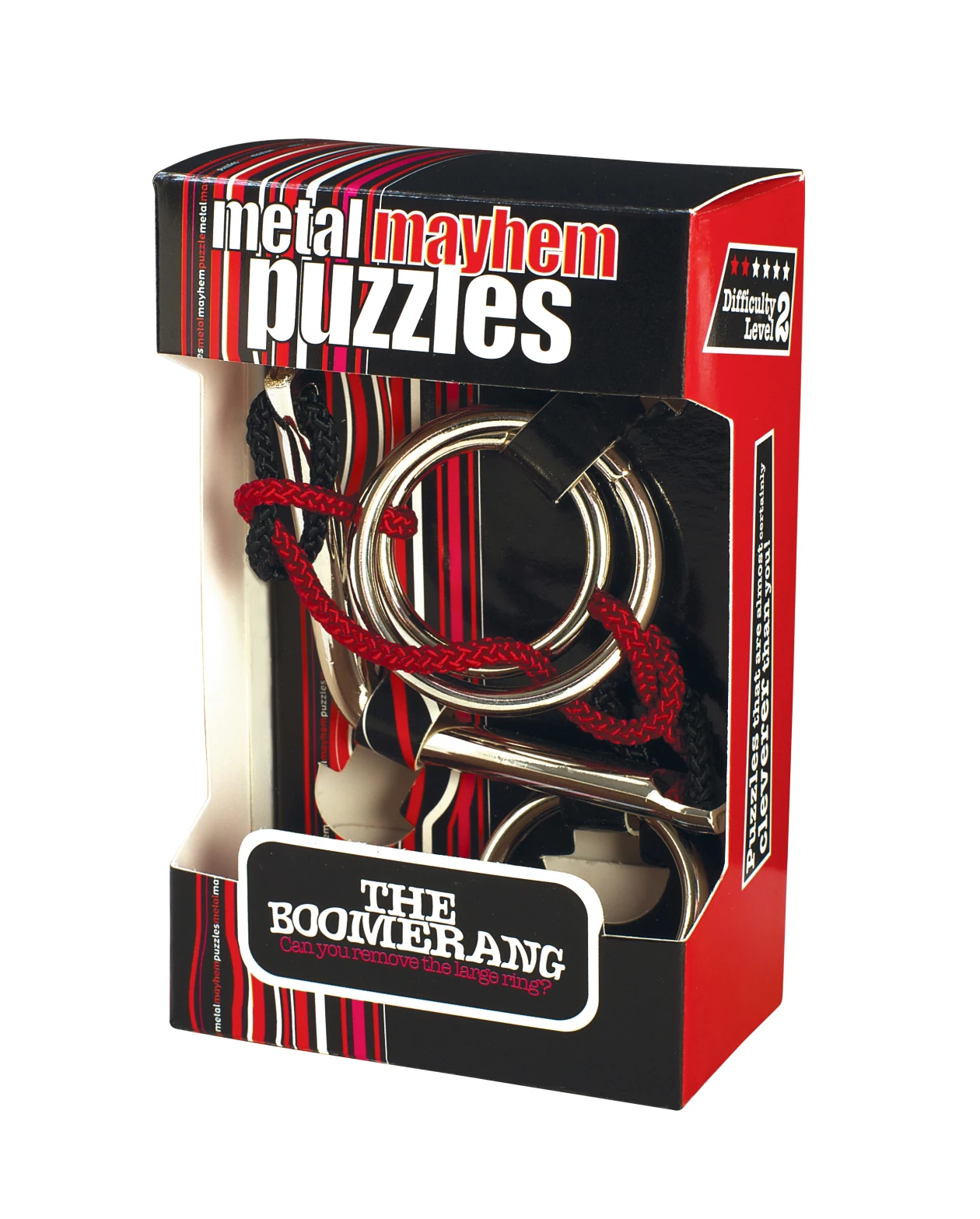 The Boomerang fém Professor Puzzle ördöglakat