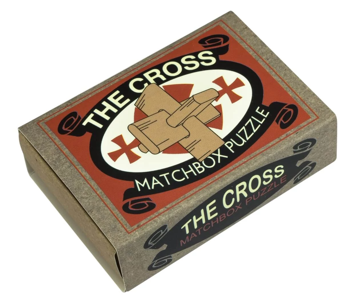 The Cross Matchbox Professor Puzzle ördöglakat