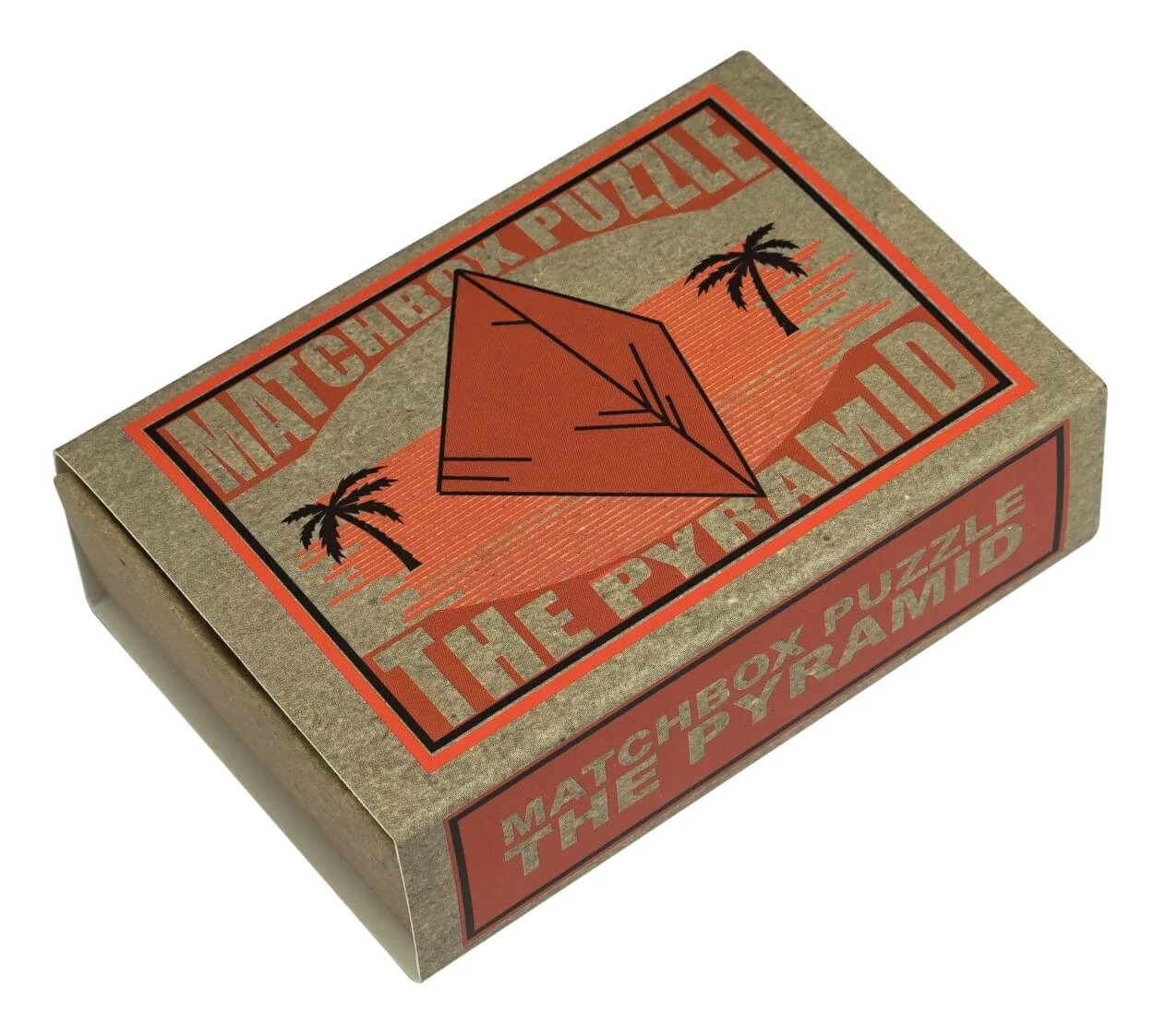The Pyramid Matchbox Professor Puzzle ördöglakat