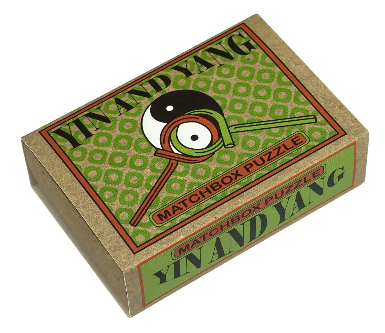 Yin and Yang Matchbox Professor Puzzle ördöglakat