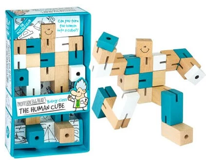 Professor Egg Head's Human Cube logikai játék