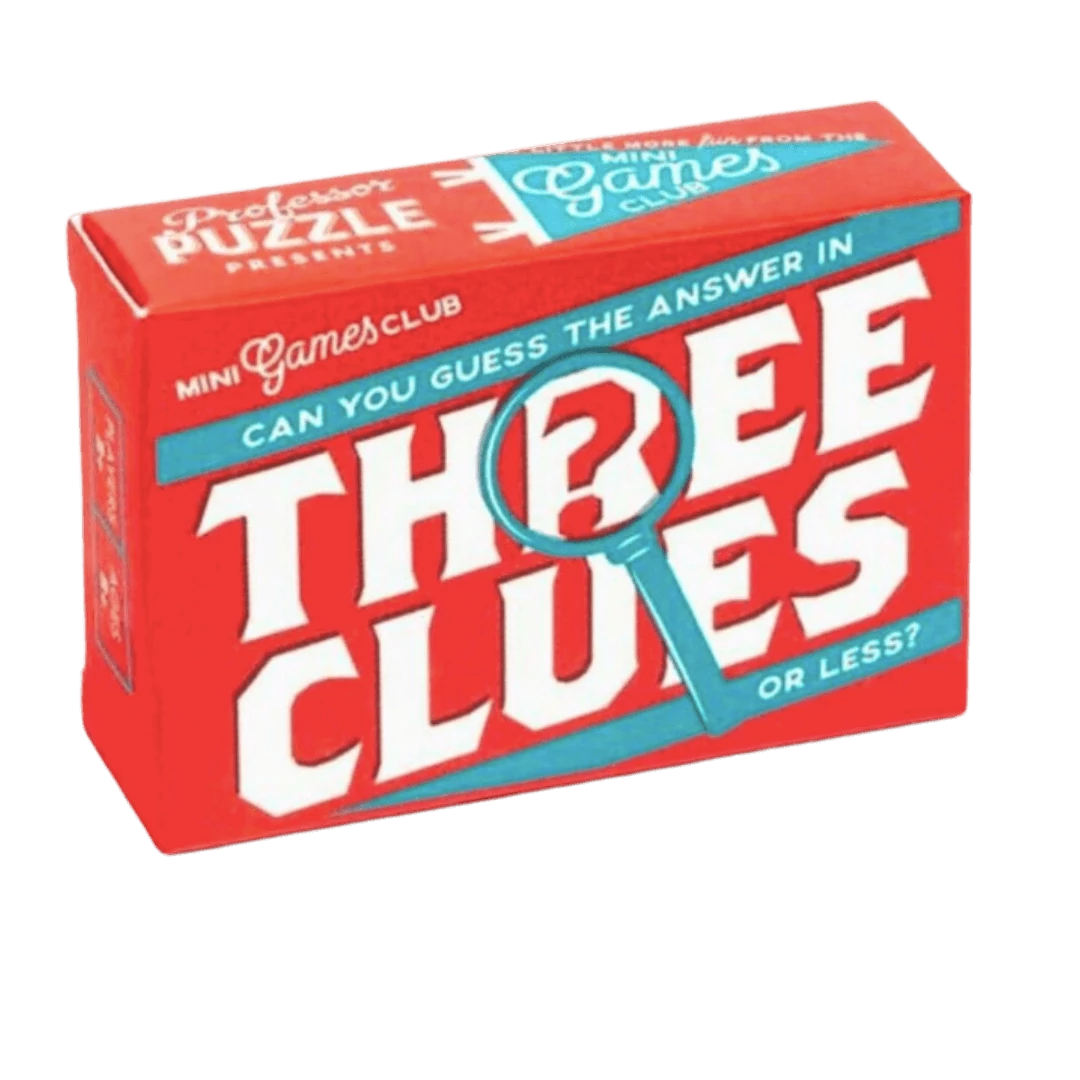 Matchbox angol nyelvű kártyajáték -Three clues