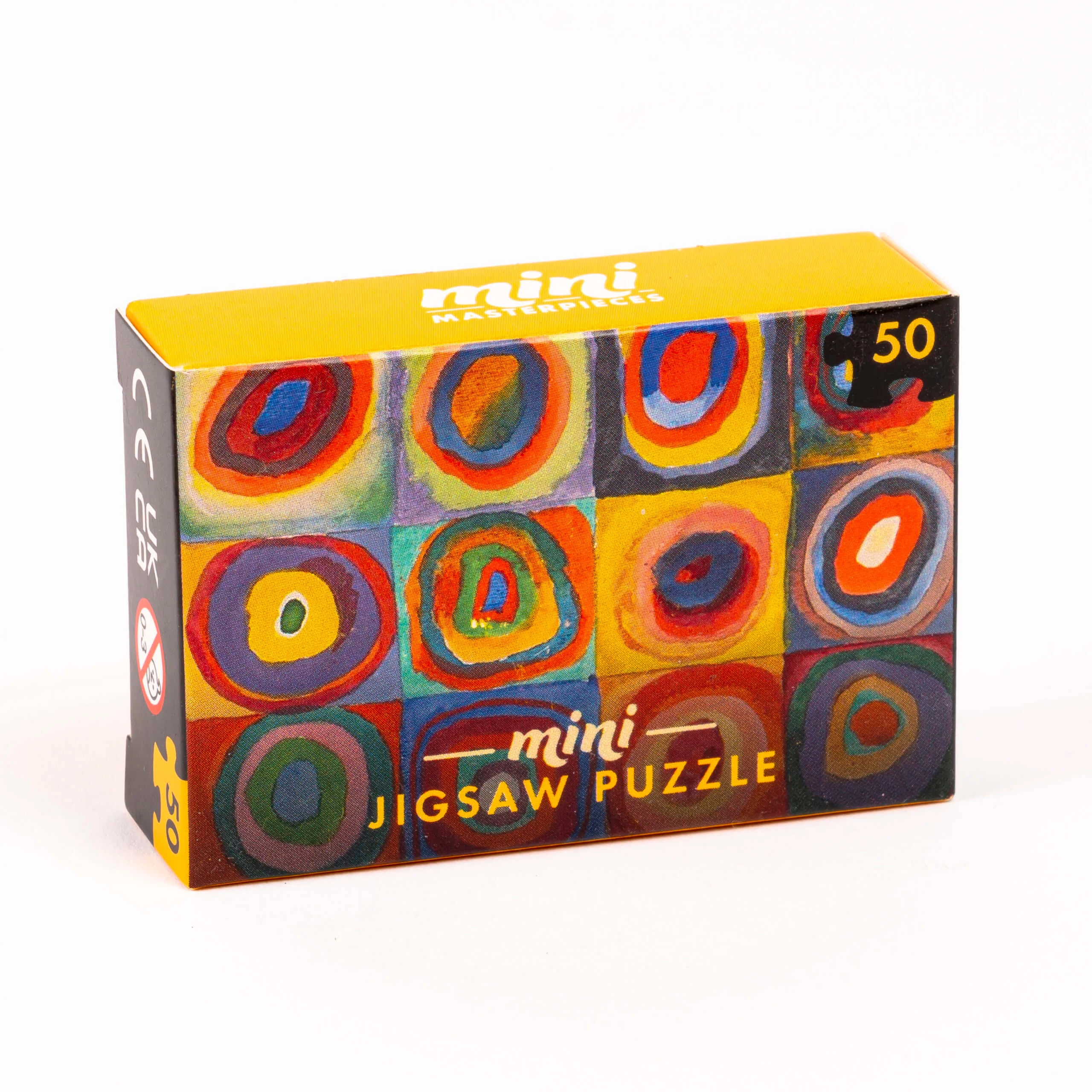Mini Masterpieces kirakós: Squares with Concentric Circles