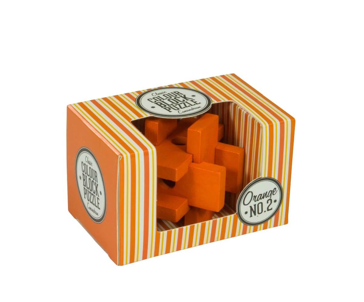színes blokk puzzle, narancs