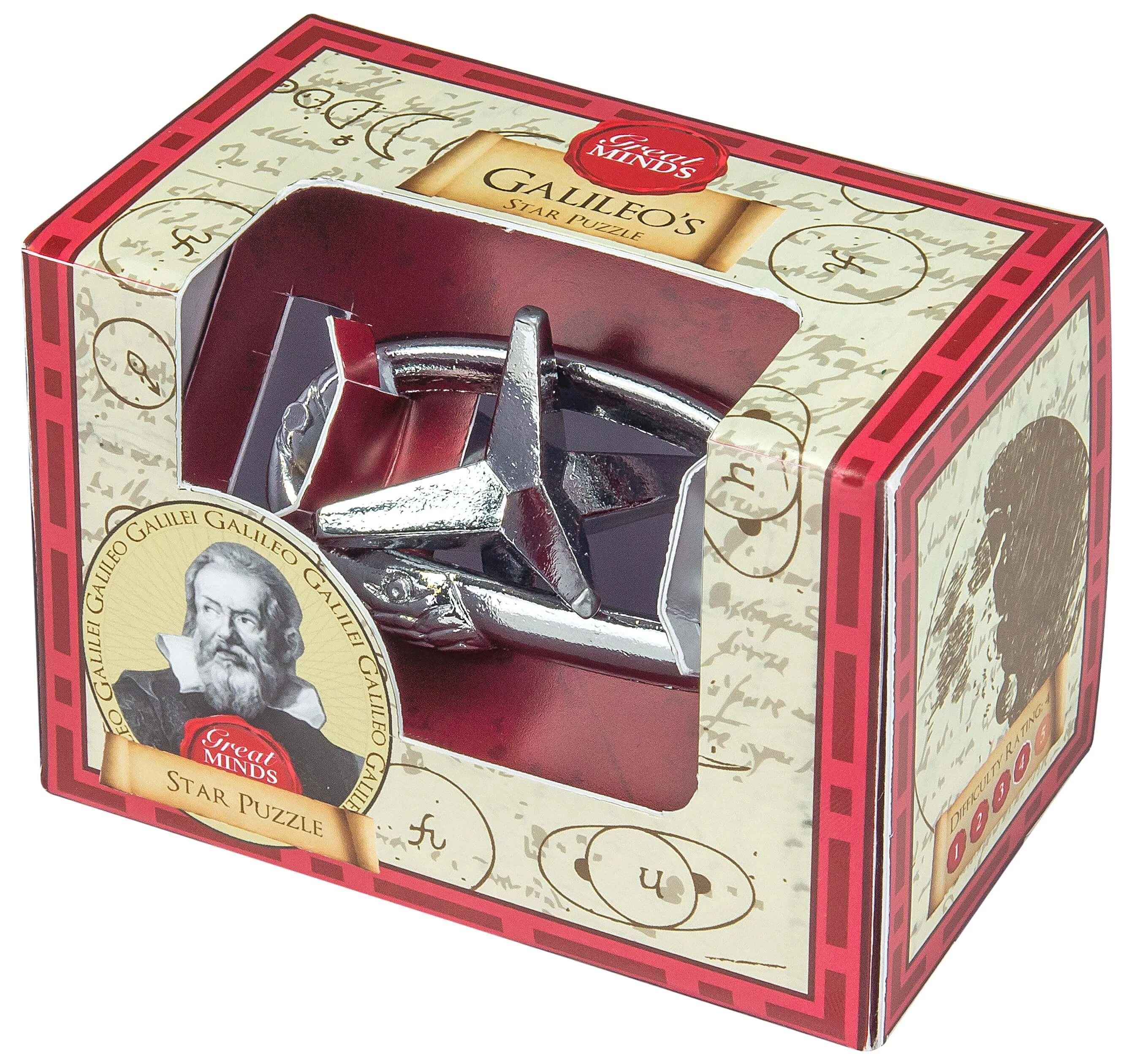 Nagy Elmék - Galileo Csillag Professor Puzzle ördöglakat