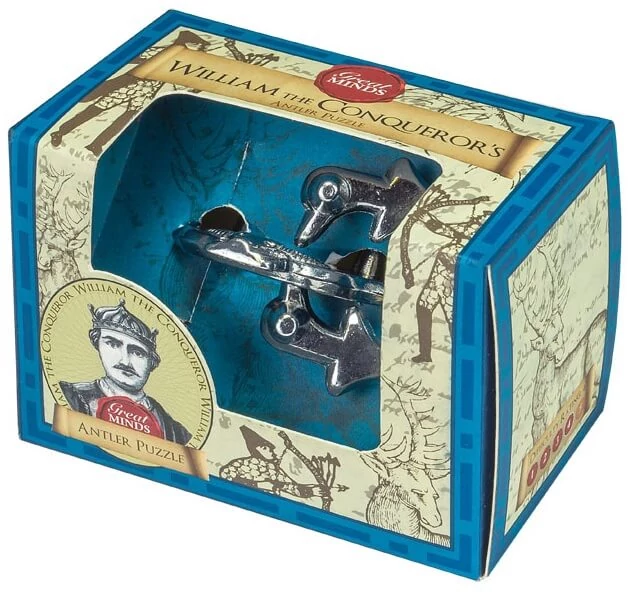 Nagy Elmék - I. Hódító Vilmos Agancs Professor Puzzle ördöglakat