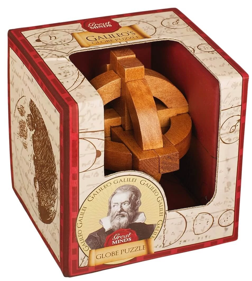Nagy Elmék - Galileo Földgolyó Professor Puzzle ördöglakat