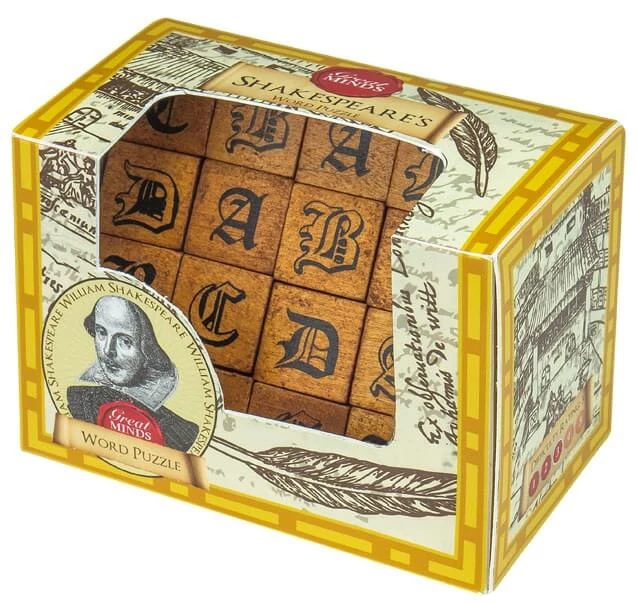 Nagy Elmék - Shakespeare Szavak Professor Puzzle ördöglakat
