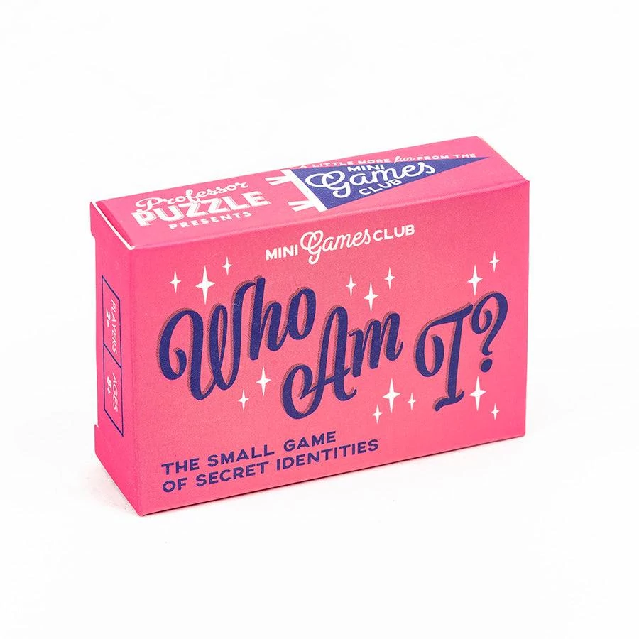 Matchbox kártyajáték -  Who am i ?, angol