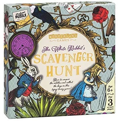 Alice in Wonderland: The White Rabbit's Scavenger Hunt társasjáték