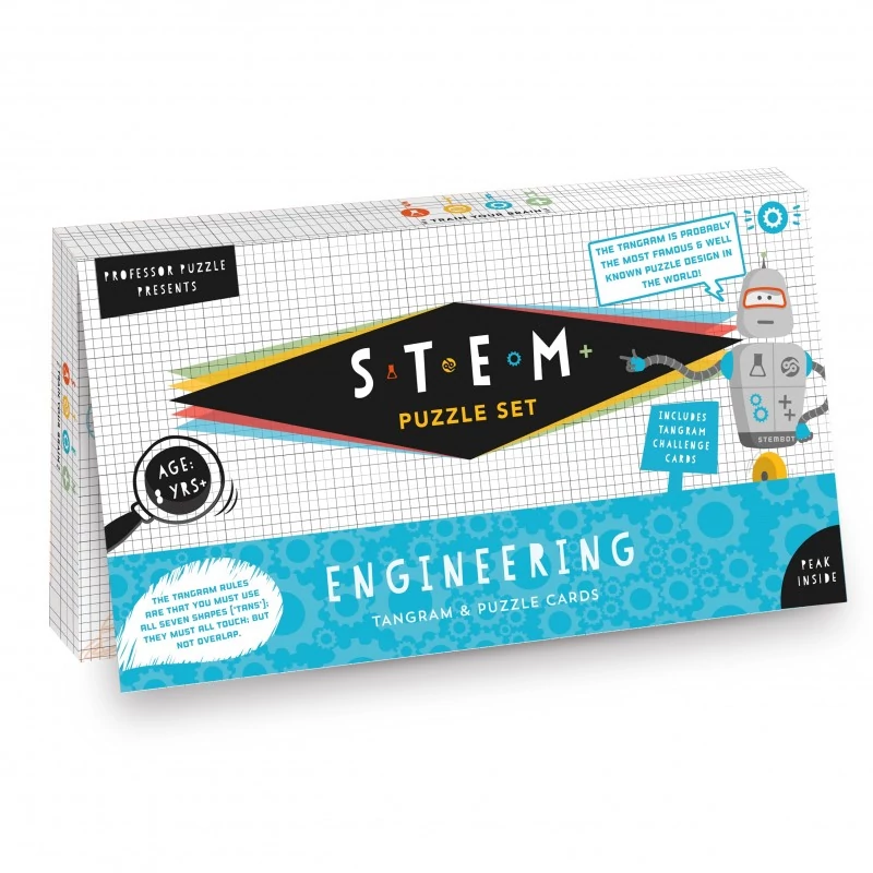 S.T.E.M. Tangram - Engineering logikai készségfejlesztő játék