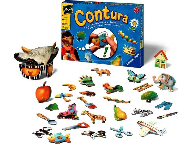 Ravensburger Contura formafelismerő társasjáték