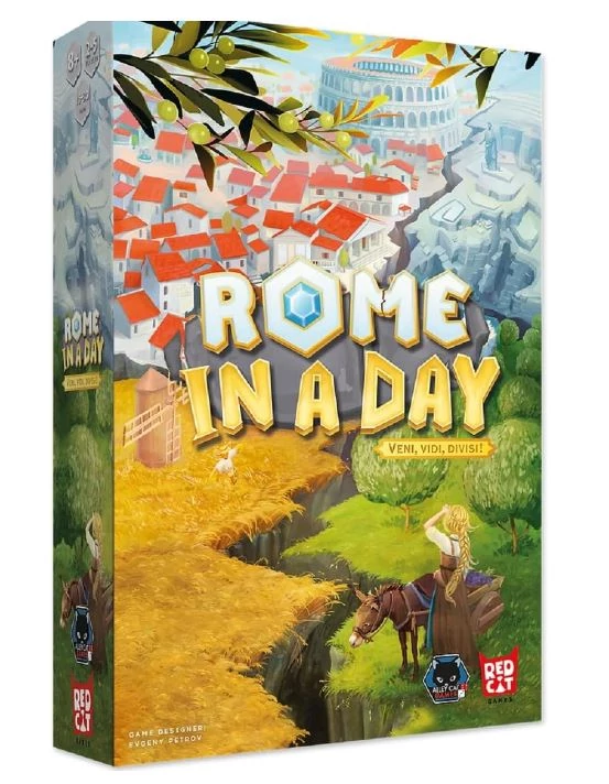Rome in a Day társasjáték, angol nyelvű