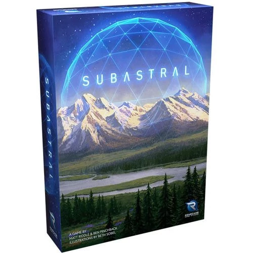 Subastral társasjáték, angol nyelvű