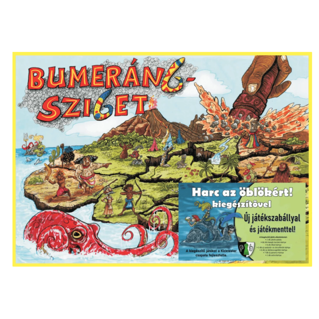 Bumeráng - Sziget társasjáték, Harc az öblökért kiegészítővel