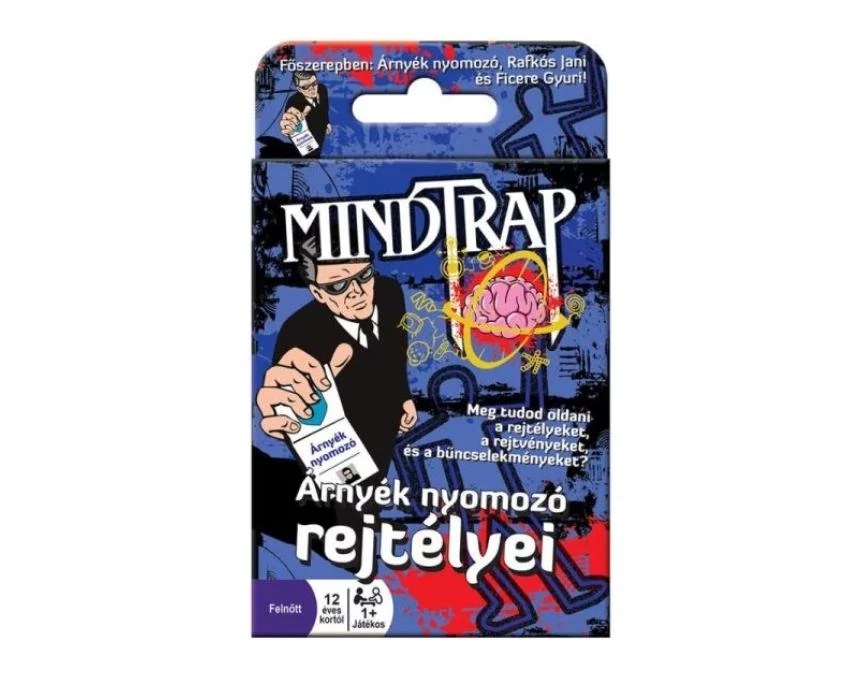Mindtrap Árnyék Nyomozó Rejtélyei kártyajáték