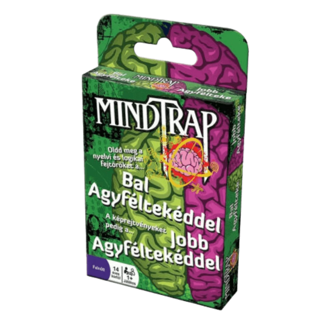 Mindtrap Bal agyfélteke Jobb agyfélteke kártyajáték
