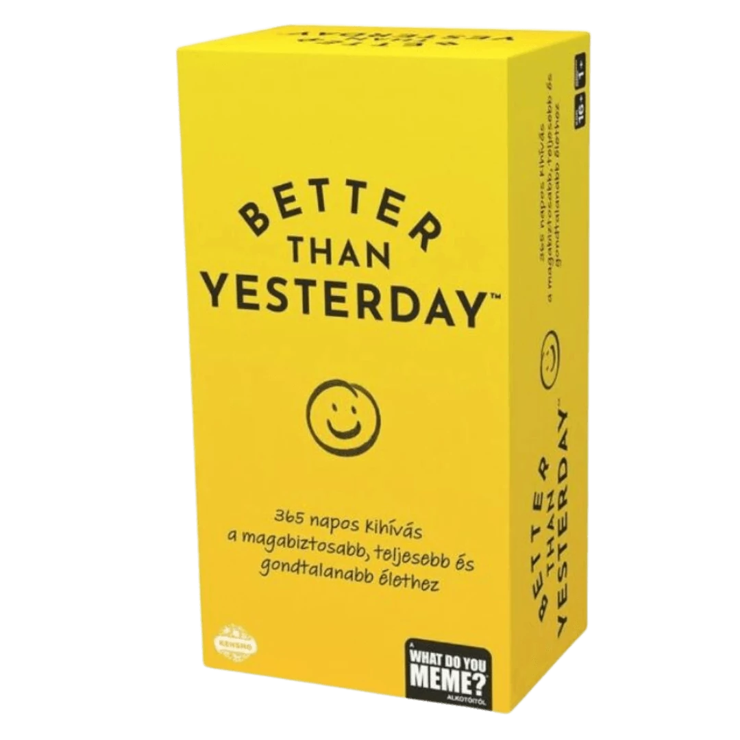 WDYM - Better Than Yesterday motivációs társasjáték