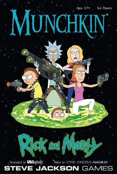 Munchkin Rick & Morty társasjáték, angol nyelvű