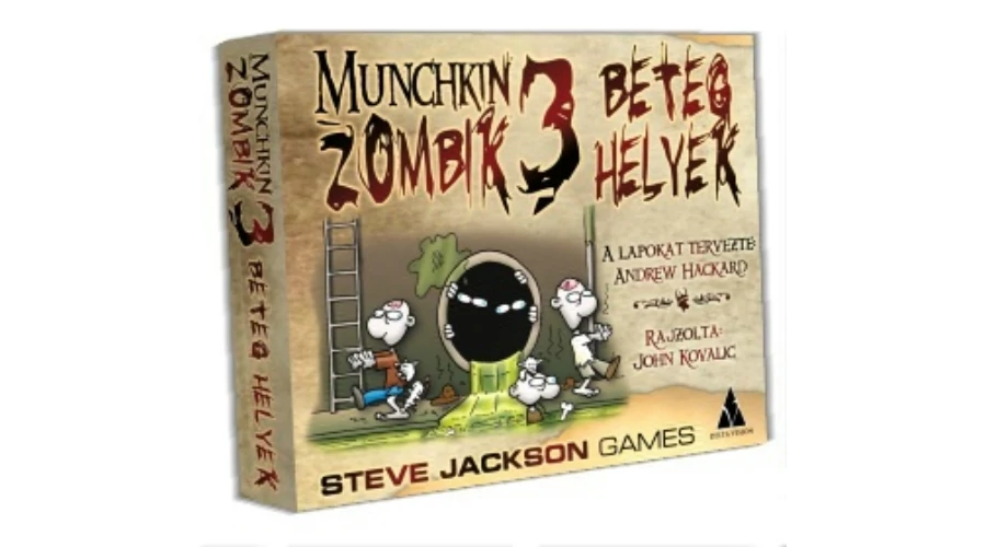 Munchkin Zombik kiegészítő 3. – Beteg helyek