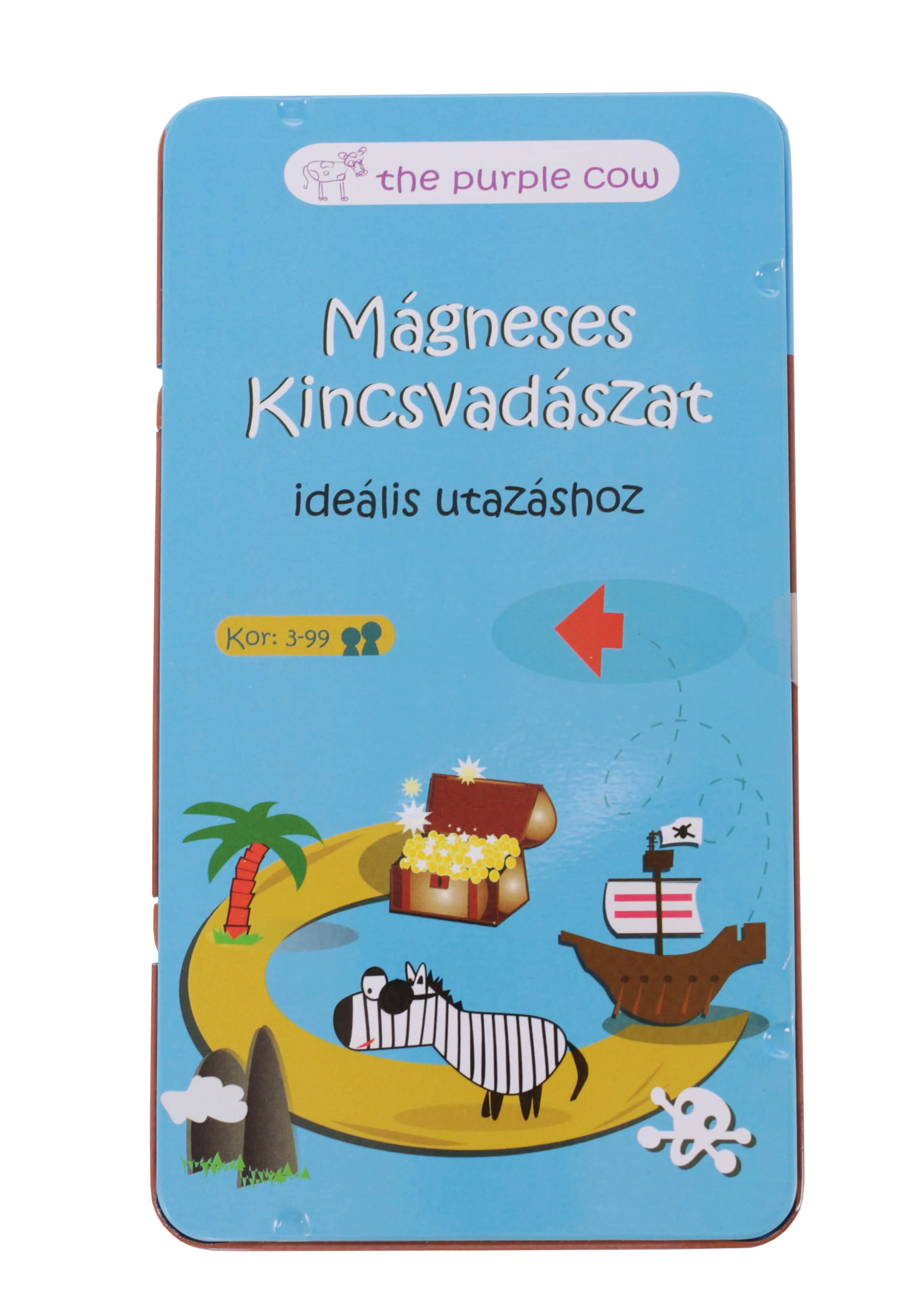 Kincsvadászat mágneses társasjáték