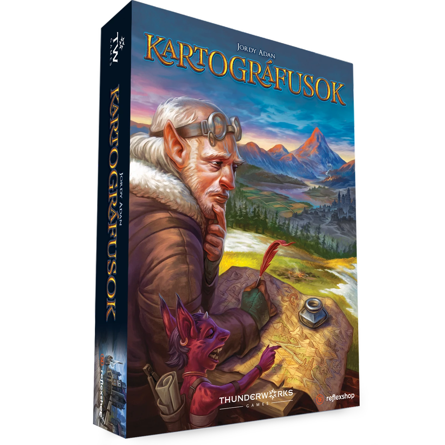 Kartográfusok társasjáték
