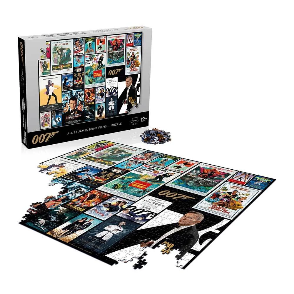 007 James Bond Actor debut 1000 db puzzle