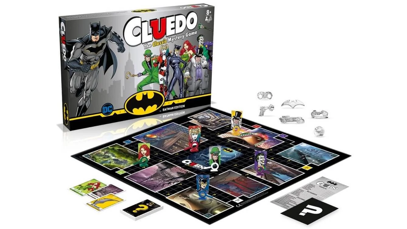 Cluedo - Batman társasjáték, angol nyelvű